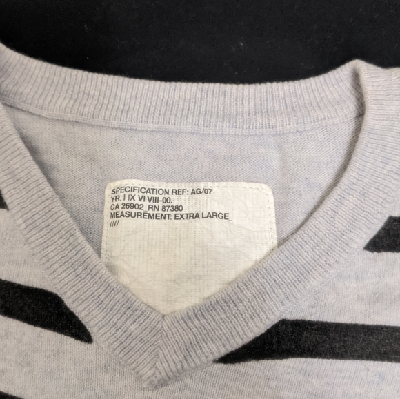 Analog V-neck sweater - Picture 3 of 4